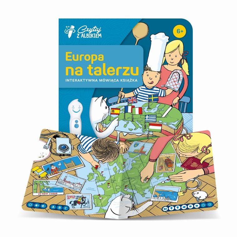 Czytaj z Albikiem. Europa na talerzu