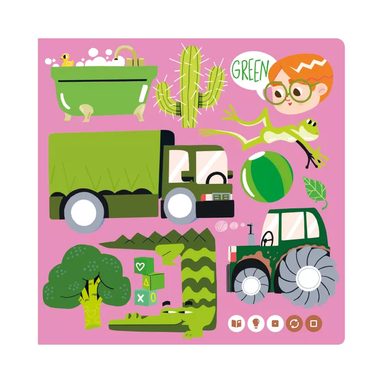 Czytaj z Albikiem. My First Book of Colours