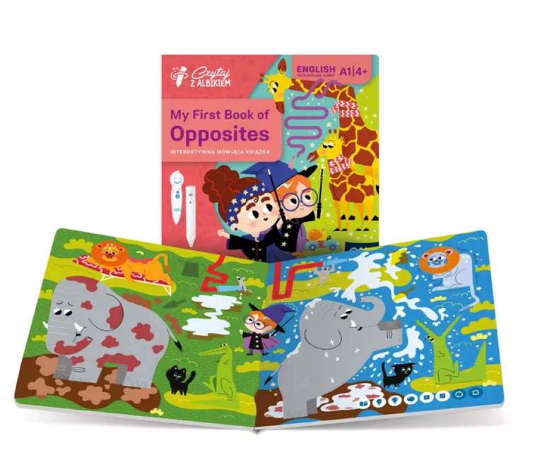 Czytaj z Albikiem. My First Book of Opposites 4+