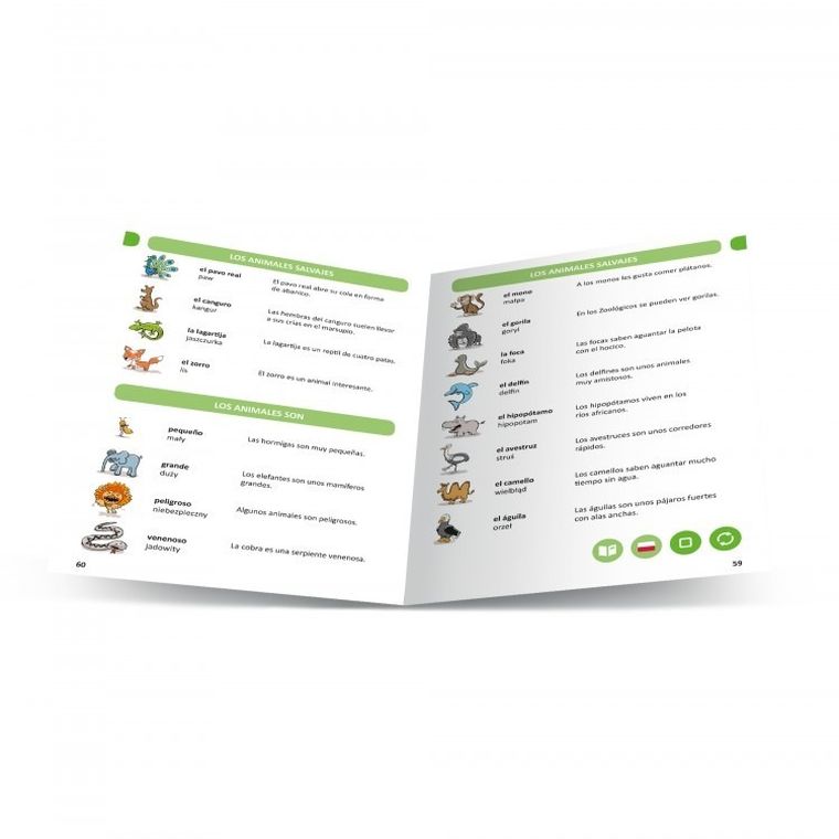 Czytaj z Albikiem. Obrazkowy Słownik języka hiszpańskiego