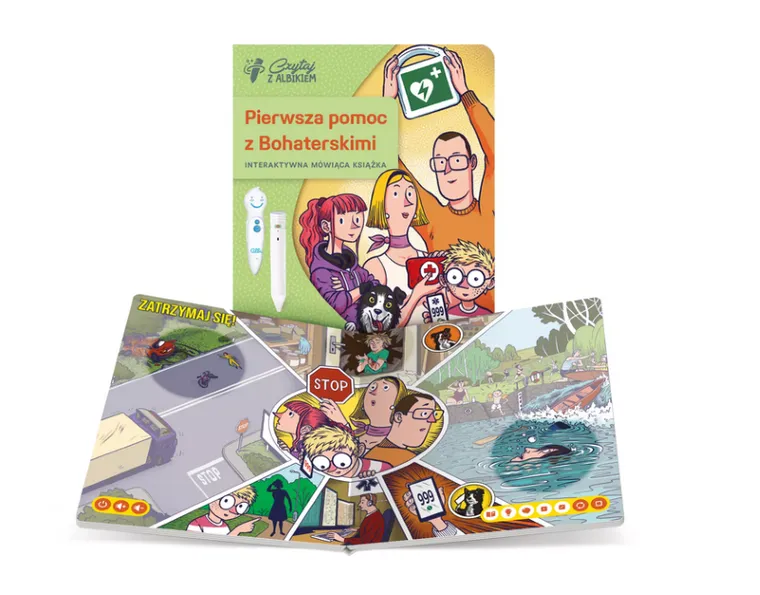 Czytaj z Albikiem. Pierwsza pomoc z Bohaterskimi