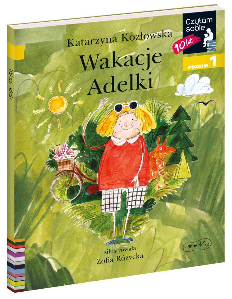 Czytam sobie. Wakacje Adelki. Poziom 1