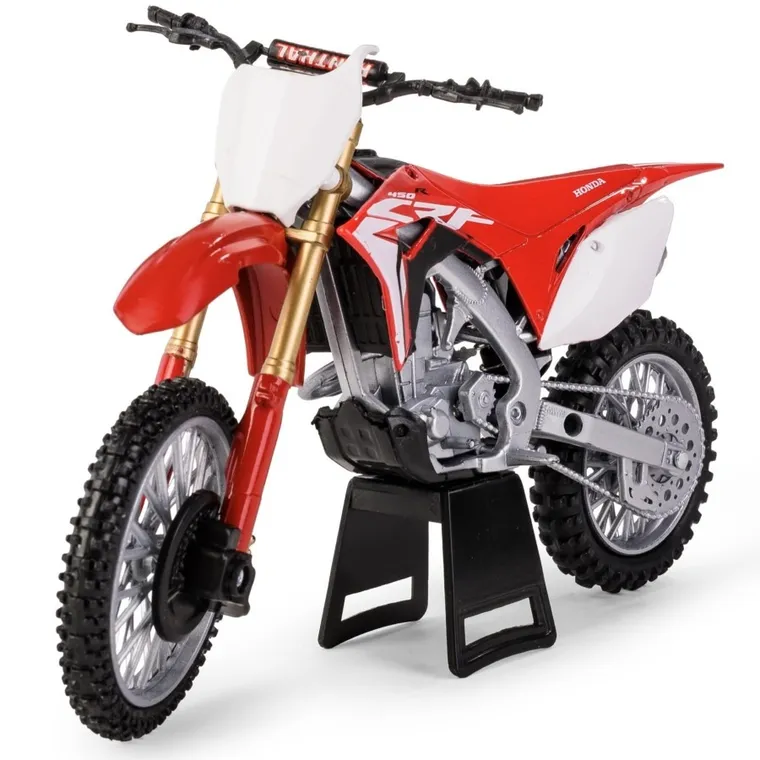 Daffi, Honda CRF450R 2018, motocykl, model metalowy, 1:12