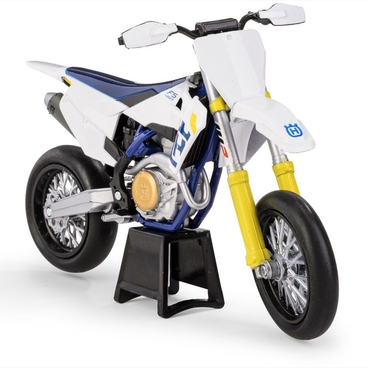 Daffi, Husqvarna FS450 2019, motocykl, model metalowy, 1:12