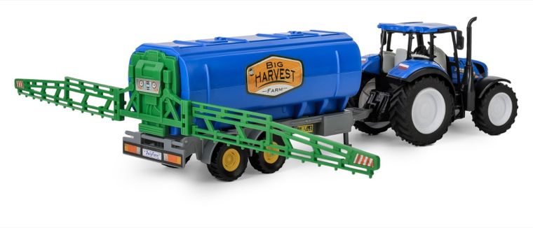 Daffi, Mały Rolnik, New Holland T5, traktor z opryskiwaczem, 1:32