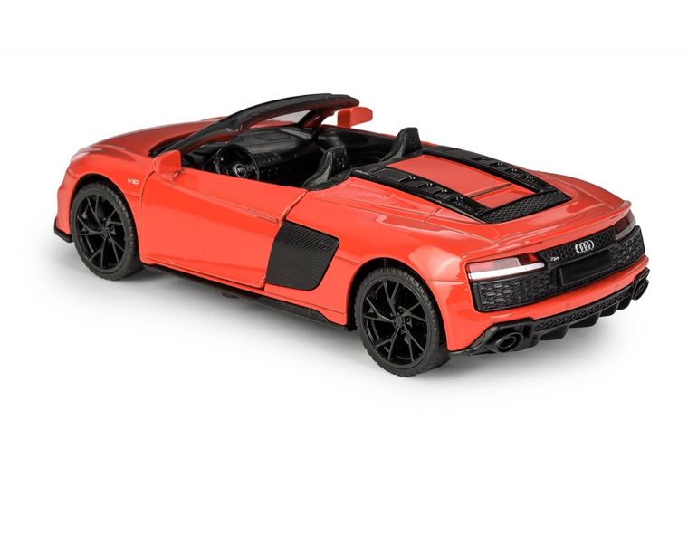 Daffi, MSZ, Audi R8 Spyder, pojazd, model metalowy, czerwony, 1:32