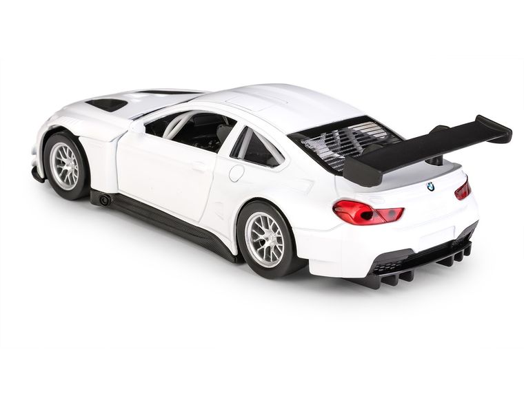 Daffi, MSZ, BMW M6 GT3, pojazd, model metalowy, biały, 1:32