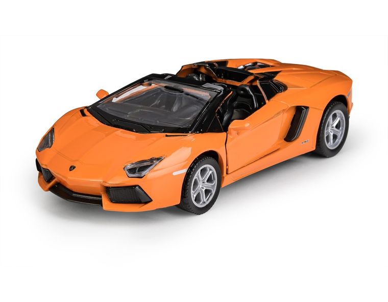 Daffi, MSZ, Lamborghini Aventador Roadster, pojazd, model metalowy, pomarańczowy, 1:32