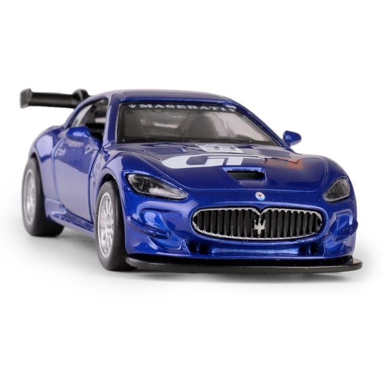 Daffi, MSZ, Maserati GranTurismo MC GT4, pojazd, model metalowy, niebieski, 1:43