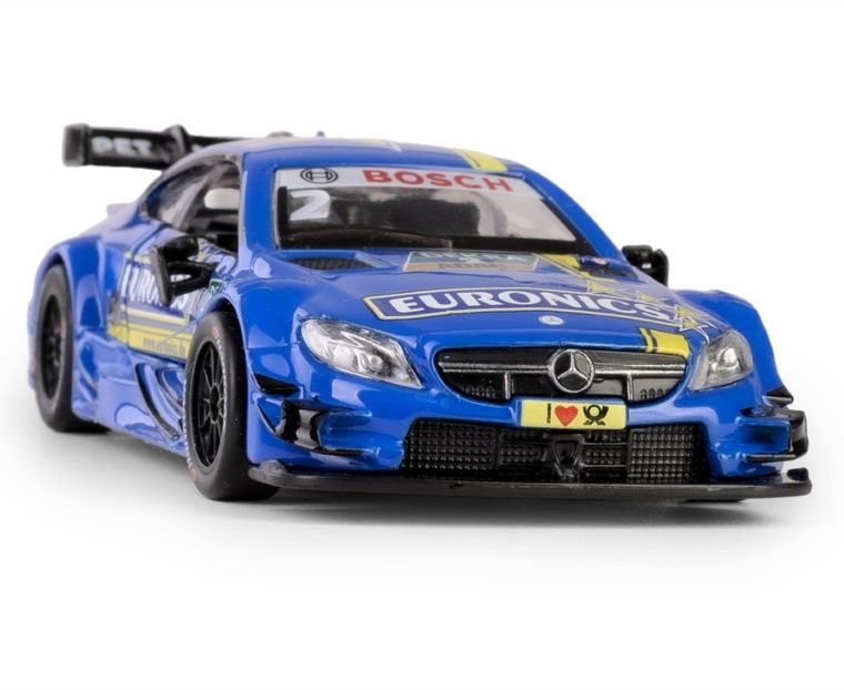 Daffi, MSZ, Mercedes-AMG C 63, pojazd, model metalowy, niebieski, 1:43