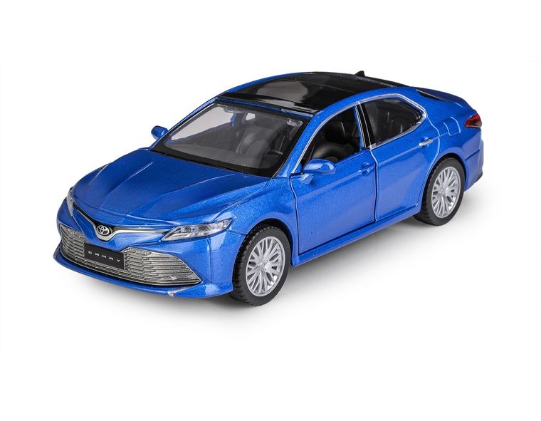 Daffi, MSZ, Toyota Camry, pojazd, model metalowy, niebieski, 1:34