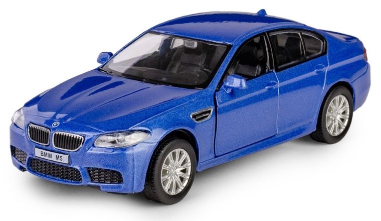 Daffi, RMZ City, BMW M5 Blue, pojazd, model metalowy, 1:32