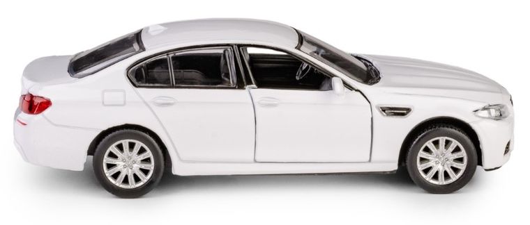 Daffi, RMZ City, BMW M5, pojazd, model metalowy, biały, 1:32