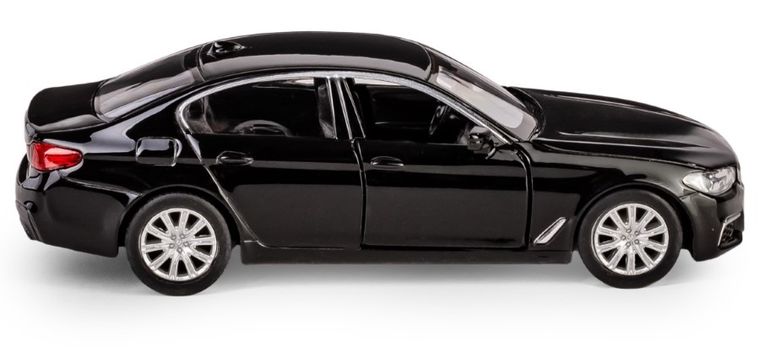 Daffi, RMZ City, BMW M550i, pojazd, model metalowy, czarny, 1:32