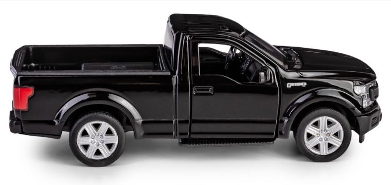 Daffi, RMZ City, Ford F150 2018, pojazd, model metalowy, czarny, 1:32