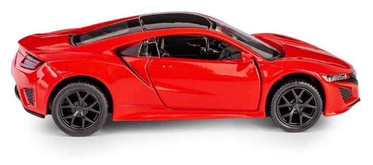 Daffi, RMZ City, Honda NSX 2017, pojazd, model metalowy, czerwony, 1:32