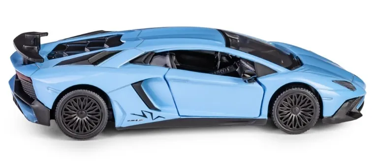 Daffi, RMZ City, Lamborghini Aventador LP750-4 Superveloce, pojazd, model metalowy, niebieski, 1:32