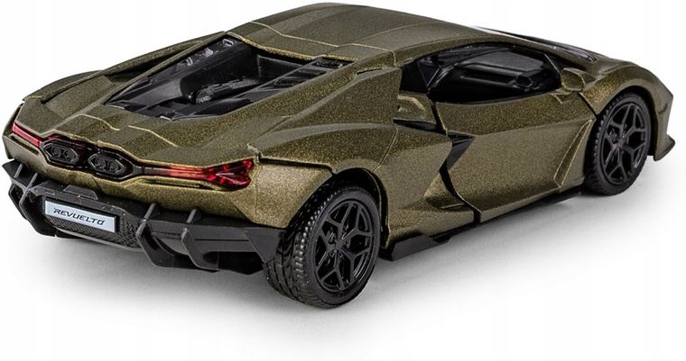 Daffi, RMZ City, Lamborghini Revuelto 2024 mat green, pojazd, model metalowy, 1:32