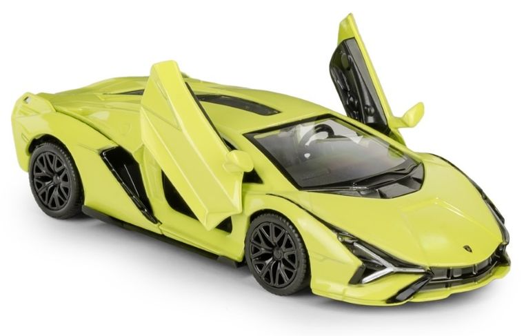 Daffi, RMZ City, Lamborghini Sian Zielony, pojazd, model metalowy, 1:32