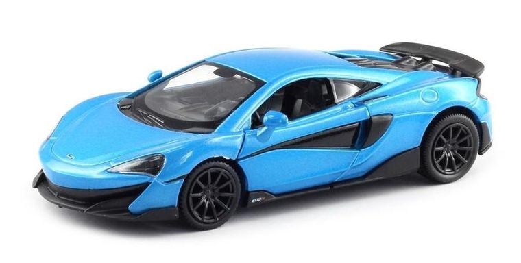 Daffi, RMZ City, McLaren 600LT, pojazd, model metalowy, niebieski, 1:32