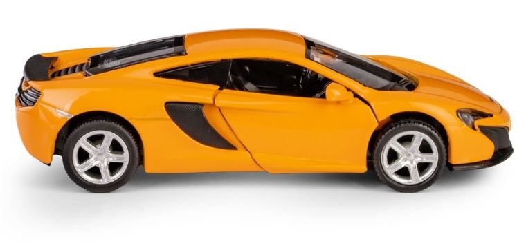 Daffi, RMZ City, McLaren 650S, pojazd, model metalowy, pomarańczowy
