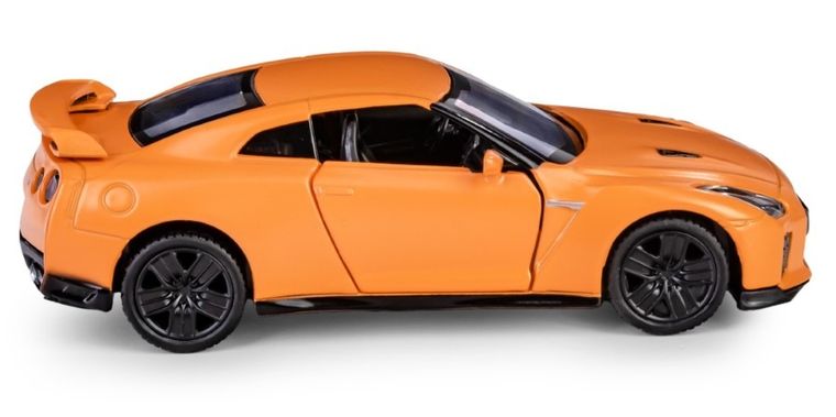 Daffi, RMZ City, Nissan GT-R, R35, Matte Orange, pojazd, model metalowy, 1:32