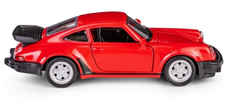 Daffi, RMZ City, Porsche 930 Turbo 1975-1989, pojazd, model metalowy, czerwony, 1:32