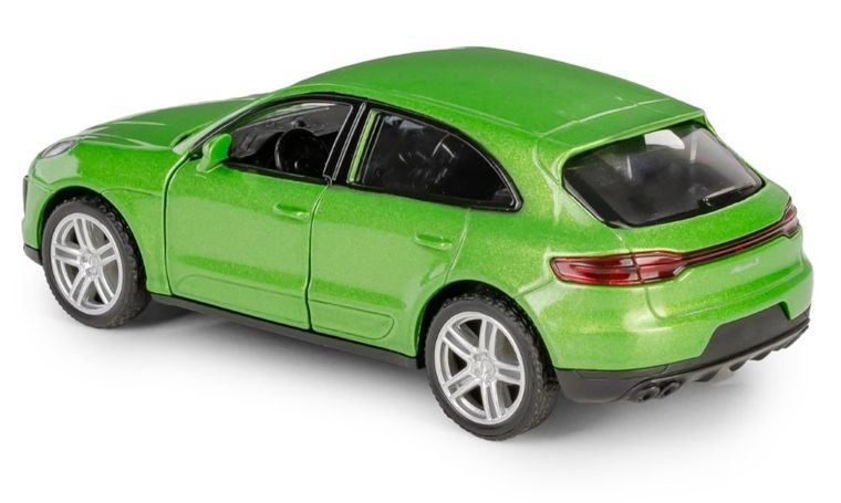 Daffi, RMZ City, Porsche Macan S, pojazd, model metalowy, zielony, 1:32