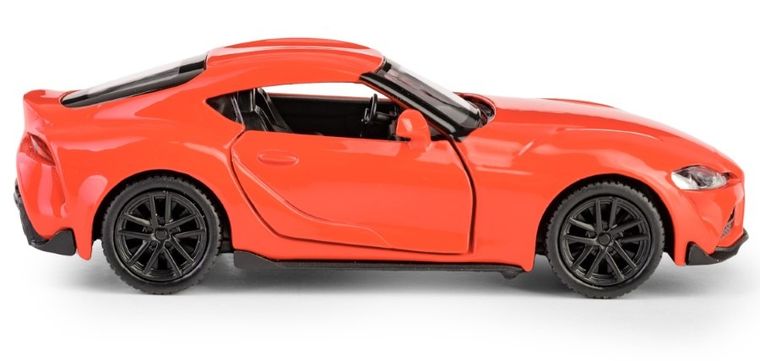 Daffi, RMZ City, Toyota Supra 2020, pojazd, model metalowy, czerwony, 1:36