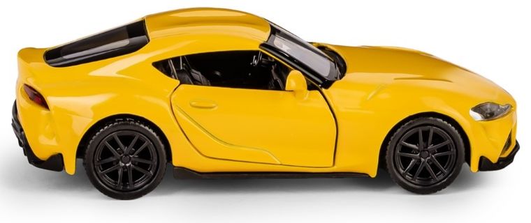 Daffi, RMZ City, Toyota Supra 2020, pojazd, model metalowy, pomarańczowy, 1:36