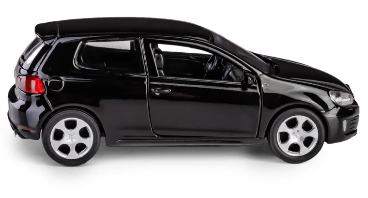 Daffi, RMZ City, Volkswagen Golf, GTI, pojazd, model metalowy, czarny, 1:32