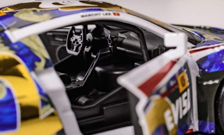 Daffi, RMZ Hobby, Audi R8 LMS Macau Grand Prix 2020, pojazd, interaktywny model metalowy, 1:32