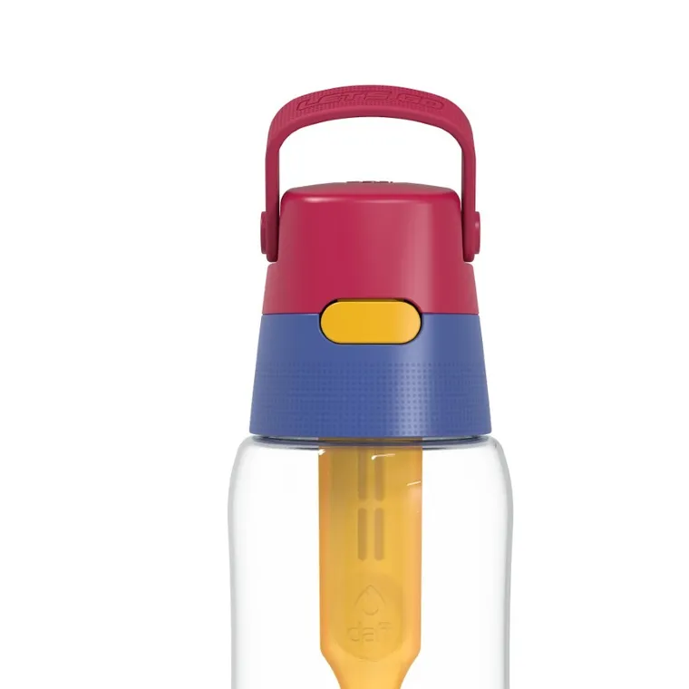 Dafi, Solid, FC Barcelona, butelka filtrująca z naklejkami, 0,5l