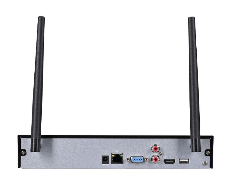 Dahua, rejestrator IP, NVR1104HS-W-S2-CE 1U, czarny