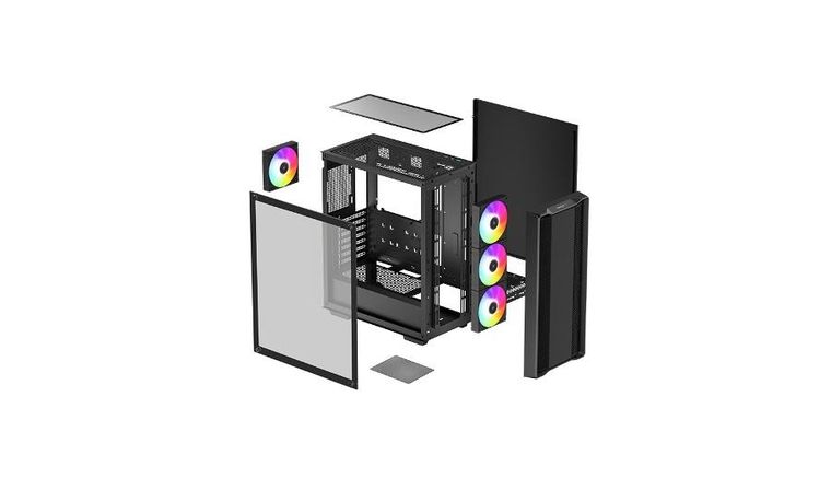 Deepcool, obudowa komputerowa, CC560 ARGB V2