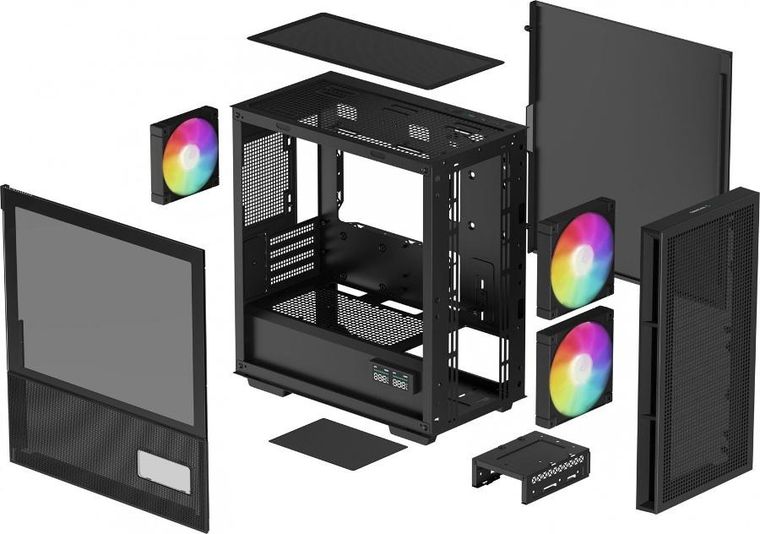 Deepcool, obudowa komputerowa, CH360 DIGITAL, R-CH360-BKAPE3D-G-1