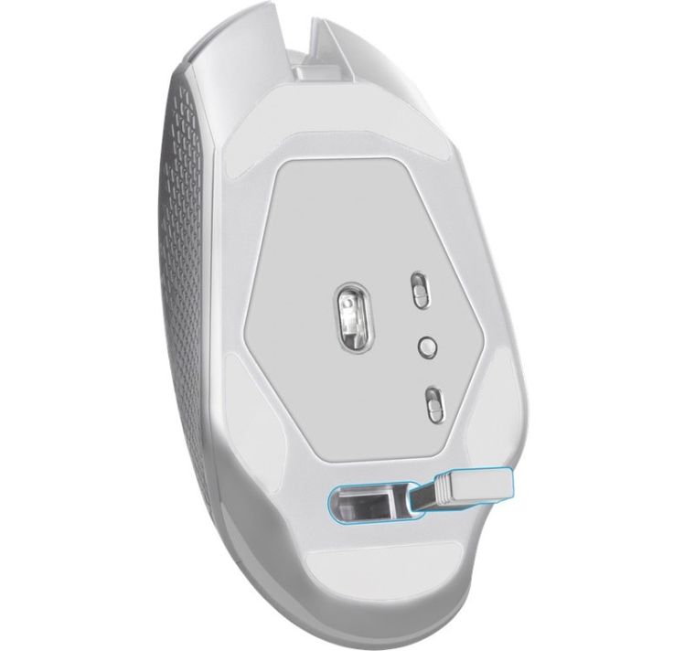 Defender, mysz bezprzewodowa, Gm-514 Glory Optic Rf RGB 3200dpi 7p, biała
