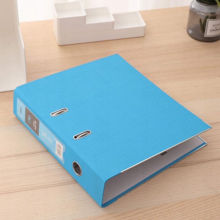 Deli, segregator A4, niebieski