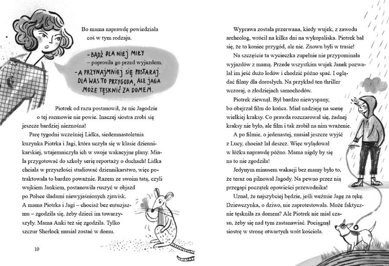 Detektywi z Tajemniczej 5 kontra duchy. Tom 3. Zagadka zwierciadła Twardowskiego