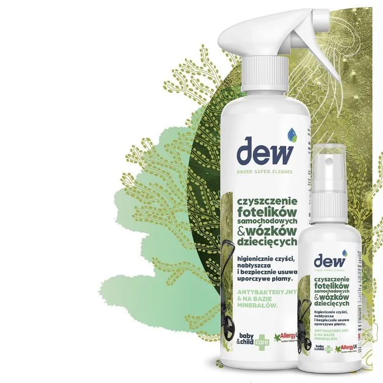 Dew, środek do czyszczenia fotelików samochodowych i wózków dziecięcych, 500 ml