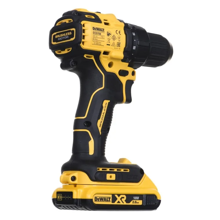DeWalt, wiertarko-wkrętarka 18V, DCD708D2T