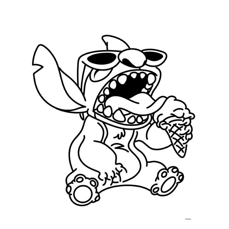 Diakakis, Lilo i Stitch, kolorowanka z naklejkami