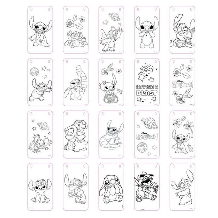 Diakakis, Lilo i Stitch, przybory do kolorowania