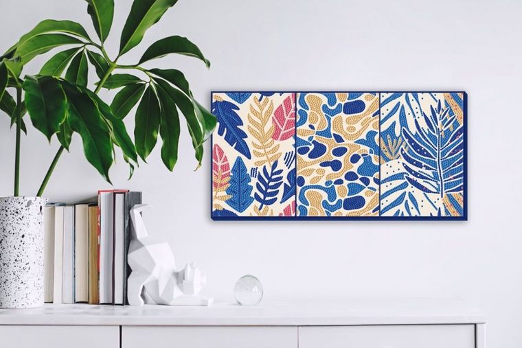 Diamond Dotz, diamentowa mozaika, Leaves