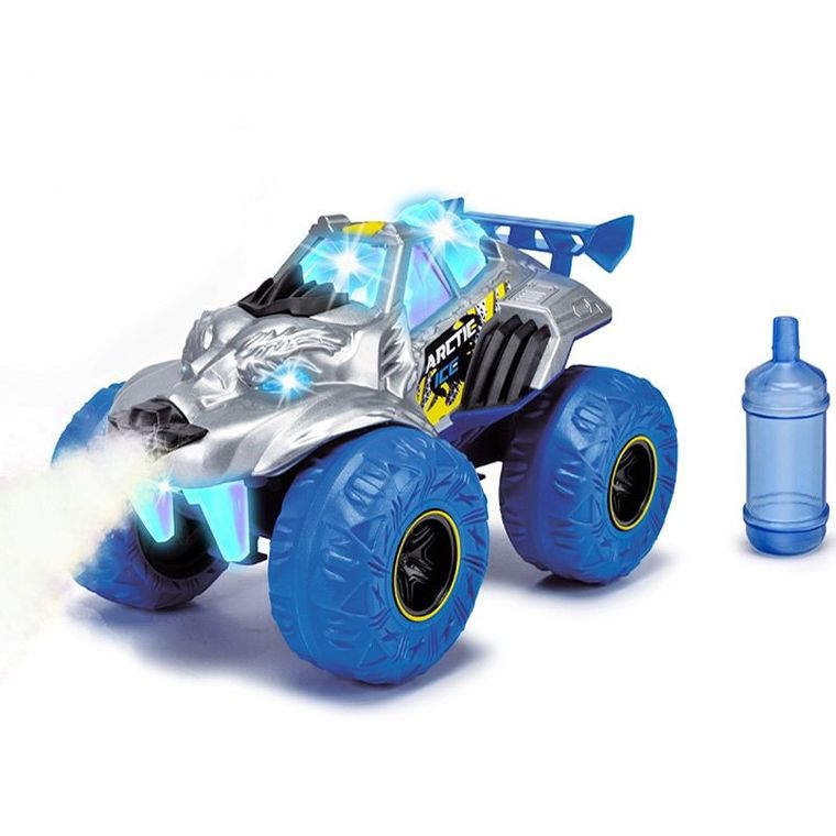 Dickie, Ice Monster, interaktywny pojazd terenowy z funkcją pary, 25 cm
