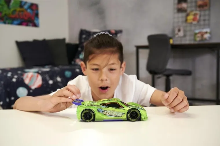 Dickie, Streets’n Beatz, Speed Tronic, muzyczny pojazd, światło i dźwięk, 20 cm