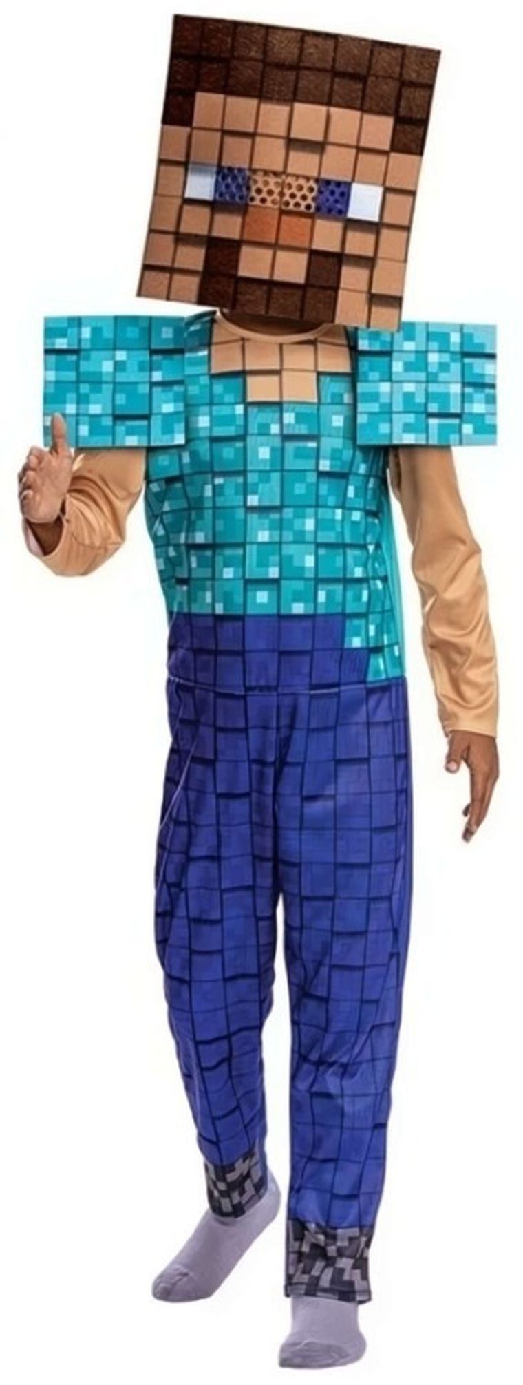Disguise, Minecraft, Steve, strój karnawałowy, 109-126 cm, 4-6 lat