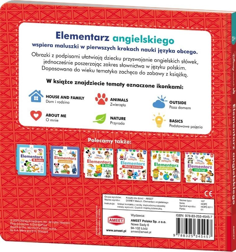 Disney Maluch. Elementarz angielskiego