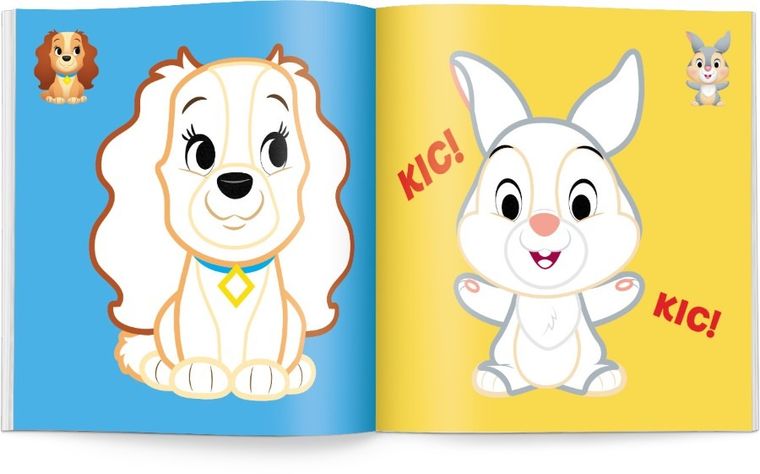 Disney Maluch. Koloruj według linii