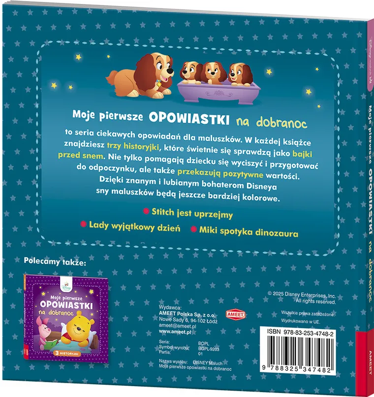 Disney Maluch. Moje pierwsze opowiastki na dobranoc